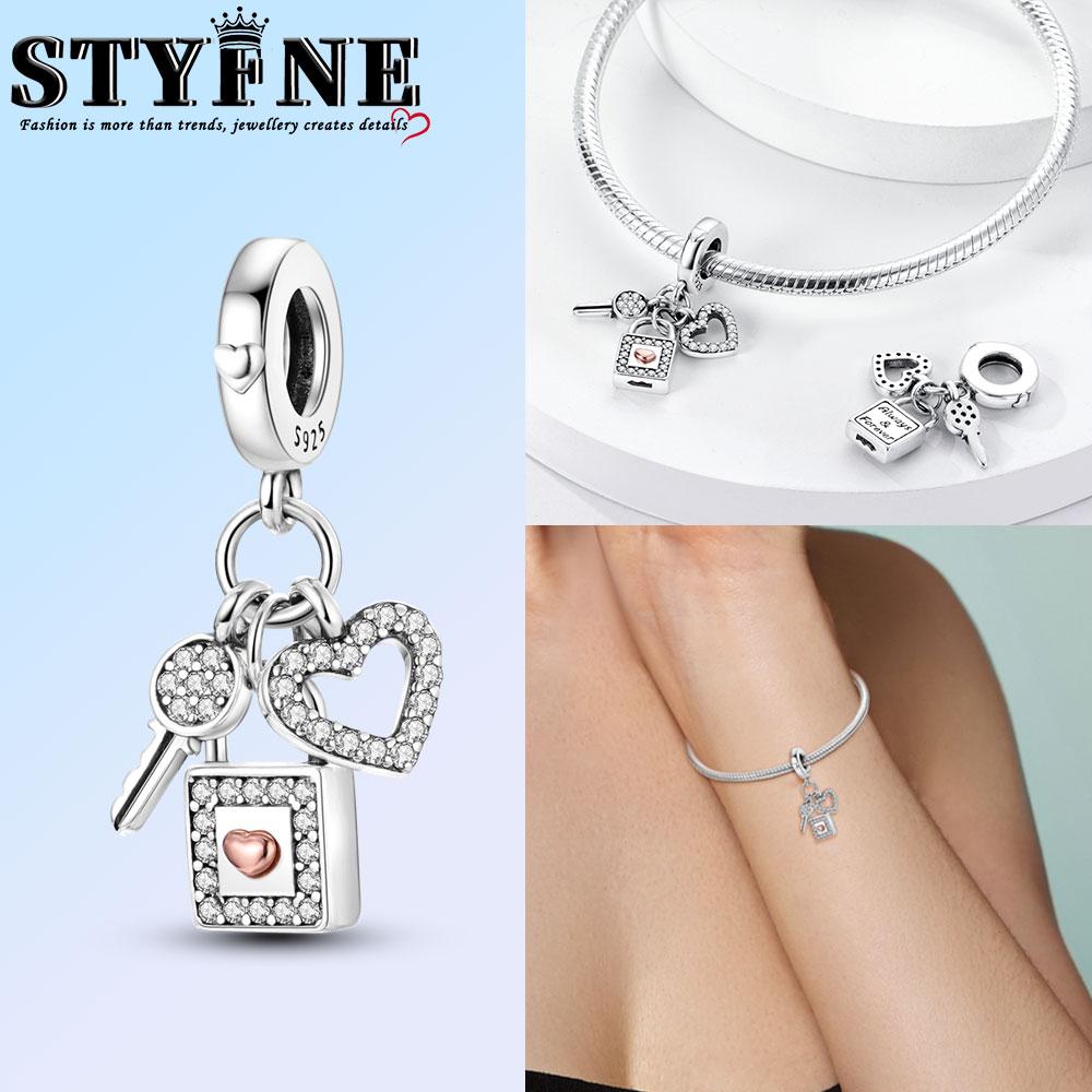 Copper Infinity Love Dangle Charms Like Snake Entangle Beads Fit Original Bracelet Diy Fine Jewelry Gifts For Women