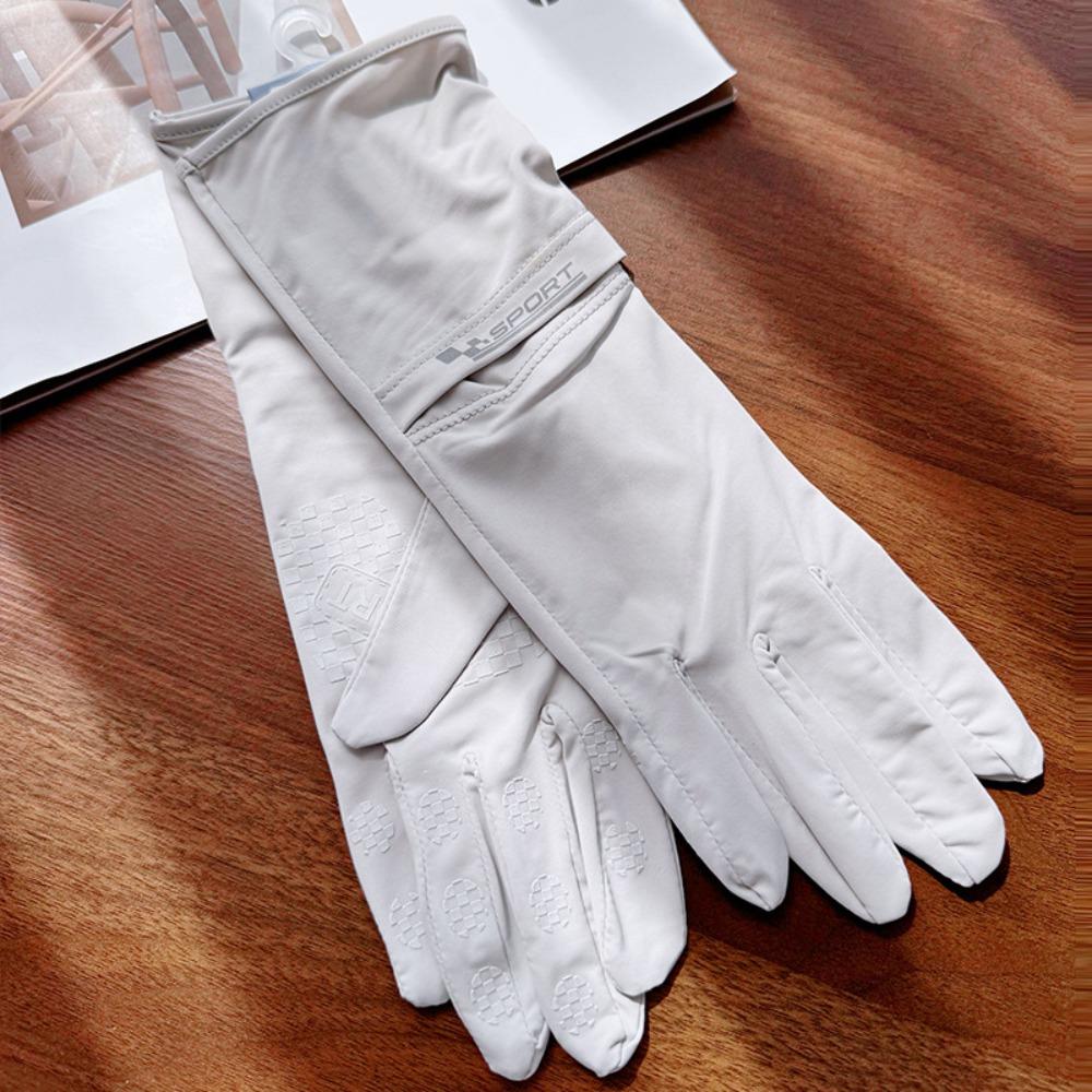Anti-UV Women Sunscreen Gloves Breathable Summer Driving Mittens Ladies