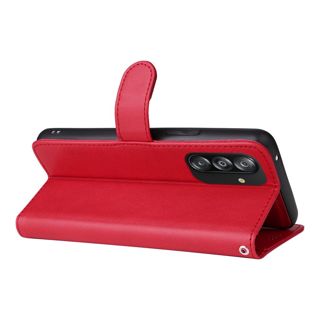 For Samsung Galaxy A17 5G/A17 4G Case 2 in 1 Detachable Magnetic Leather Wallet Mobile Cover with Strap