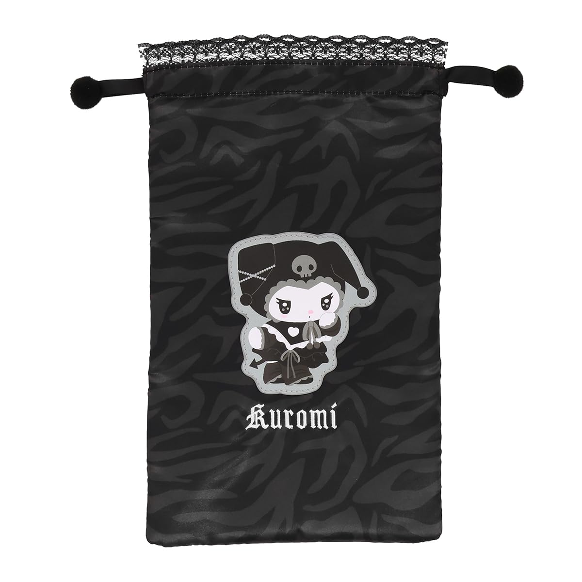 Shobido Twin Idol Series Drawstring Pouch Sanrio SA46513  Kuromi