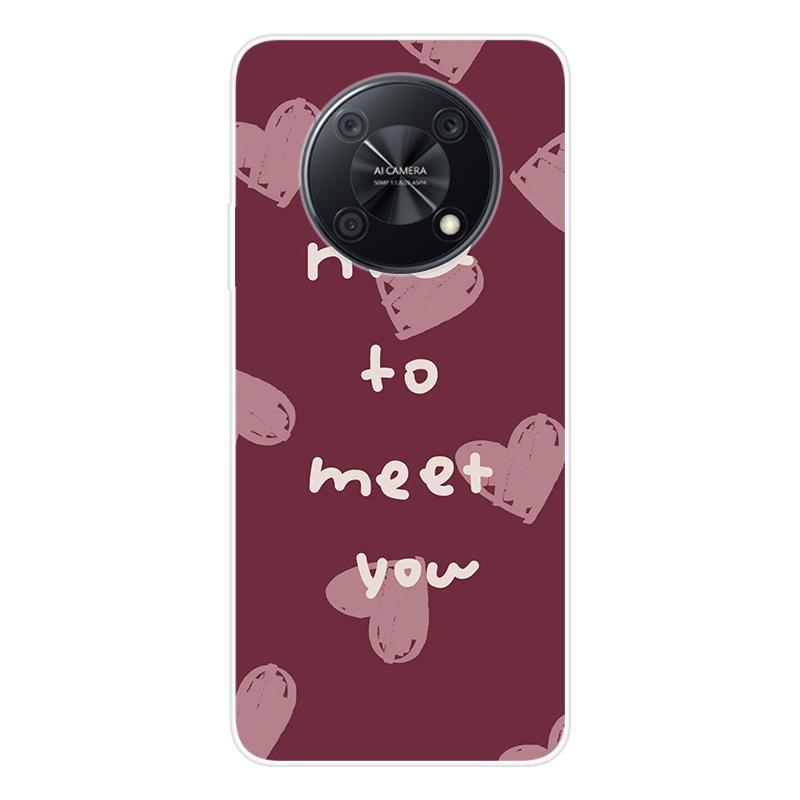 For Huawei nova Y90 Y 90 novaY90 Case Soft Silicone Back Cover Cartoon Phone Case Diversification