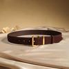 Women's Genuine Leather Cowhide Suede High-End Retro Wide Waist Cinch Belt for Jeans and Jackets