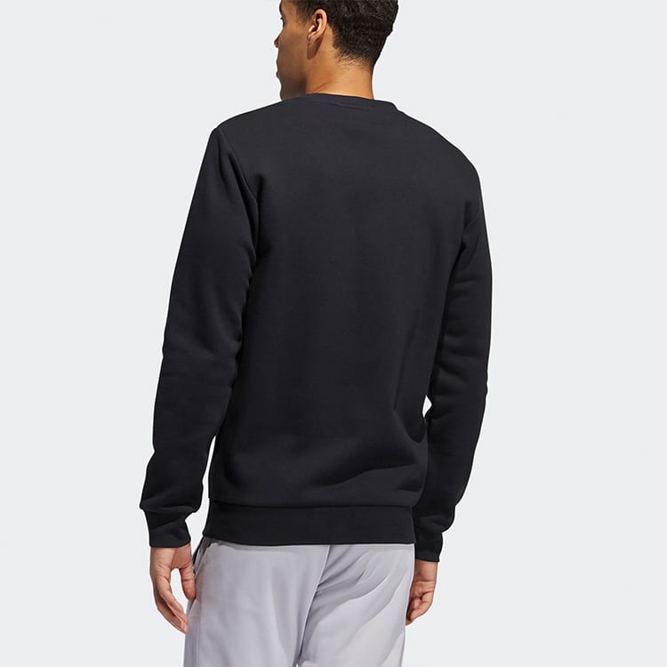 adidas Sweatshirts Men's Black Crew Neck Moderate Regular GR3044