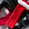 Funny Pet Christmas Outfit With Ride On Design For Small Dog Cats Holiday Celebration Dressingup Santa Claus Costume