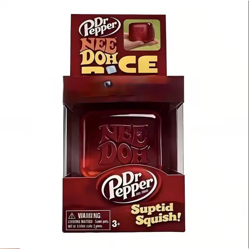 Schylling Needoh Nice Cube Sensory Stress Relief Squishy Anti-Anxiety Squeeze Object for Focus ADHD Population Nice-Sicle