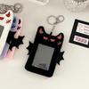 Bat Demon Cartoon Plush Photocard Holder Korean Style Photo Protective Case  Student