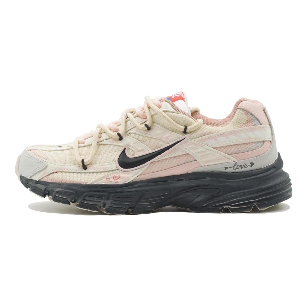 Nike Initiator Cushioning Slip Resistant Abrasion Resistant Low top Running Shoes Women's Beige Pink HQ1183-141(Team1632-S-BOX)