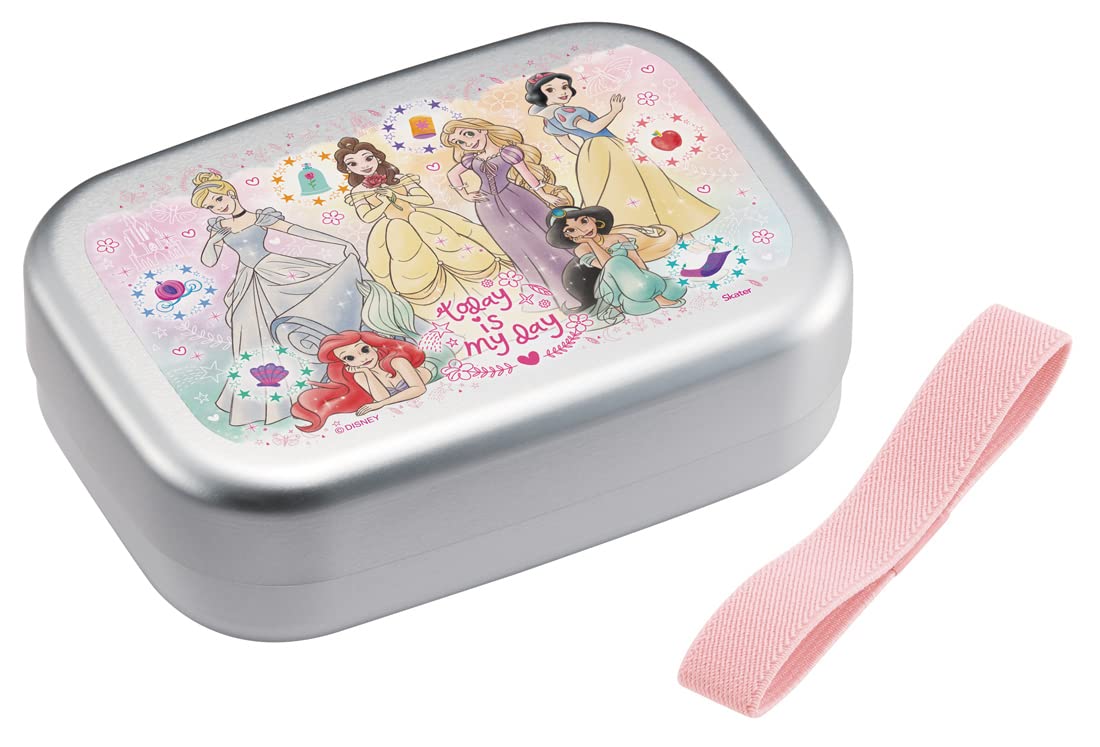

Skater Bento Princess for Made in Box, 370ml, 23, Aluminum, Children, Japan, ALB5NV-A