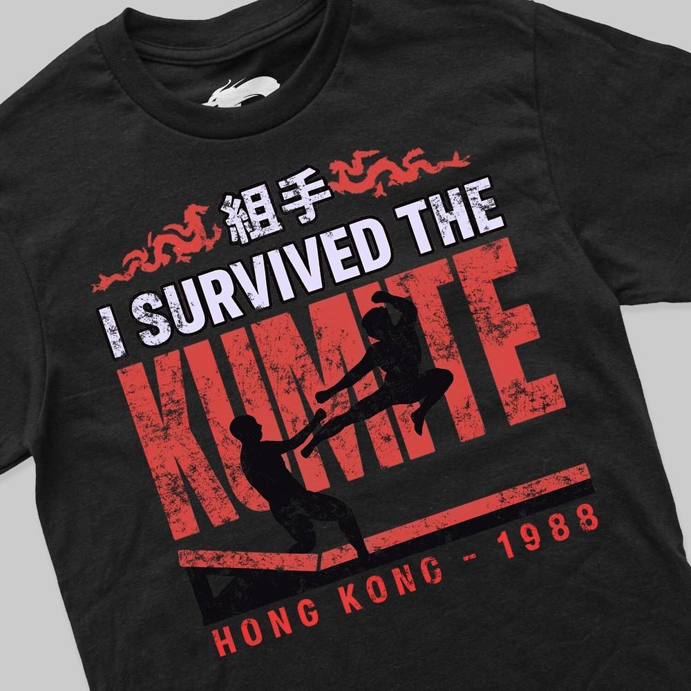 

Kumite Bloodsport JCVD T-Shirt im Retro Style Nostalgie Geschenk für Männer 3XL