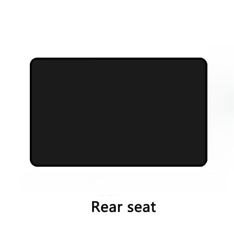 Magnetic Black Car Sun Shade - UV Protection Front & Rear Window Curtain Sun Visor Summer Auto Accessory