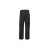 Nike Premium Solid Color Zip Pocket Straight-Leg Cargo Pants Men Bottoms Black DX7857-010