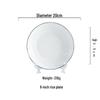 Nordic Style Ceramic 8-Inch Dinner Plate