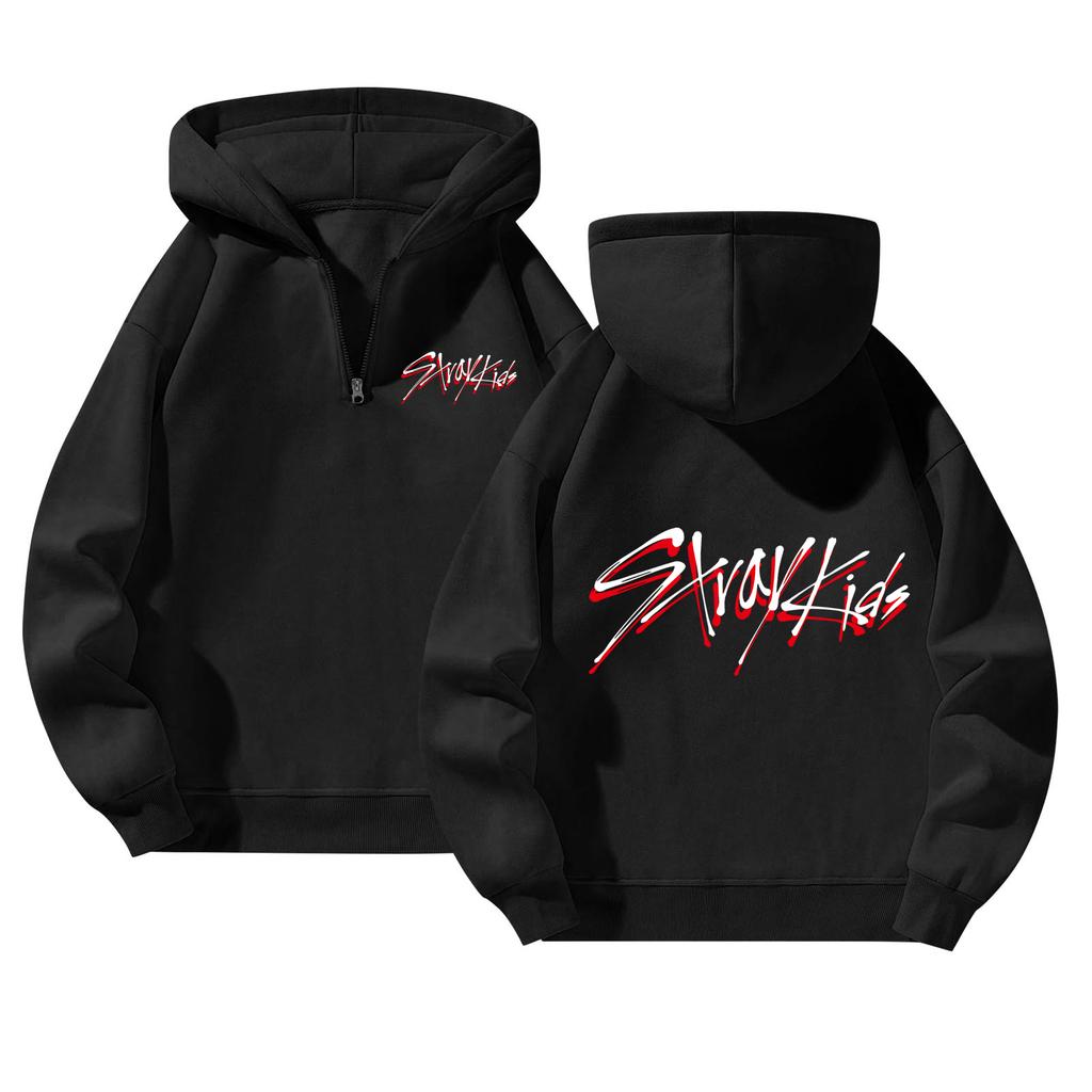 Half Zip Up Sweatshirts For Women Oversized Winter Sweatshirts Pullover Trendy Fall Winter Clothes