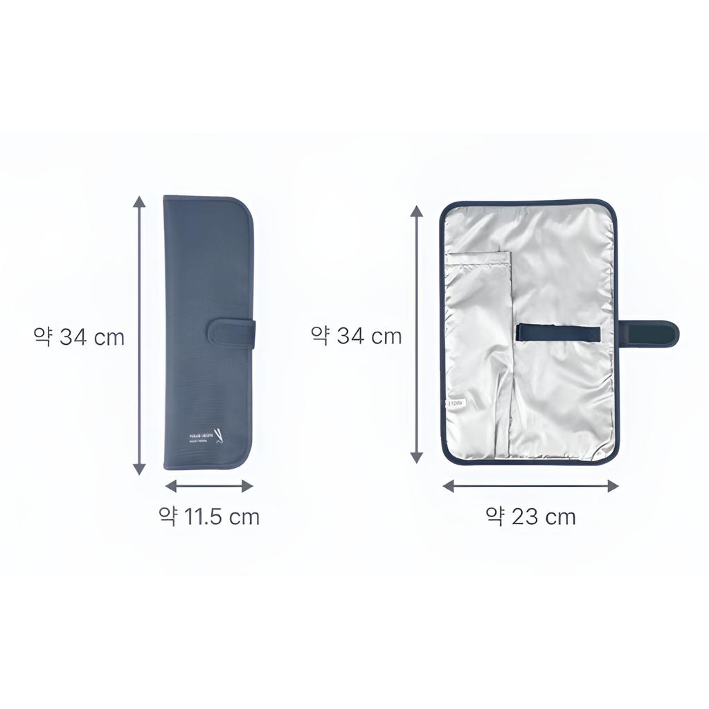 Travel Heat-Resistant Hair Iron Pouch