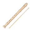Soprano Recorder Hole 6/8 Hole C Key Descant Recorder German Style Treble Flute for Kids with Cleaning Rod & Storage Bag