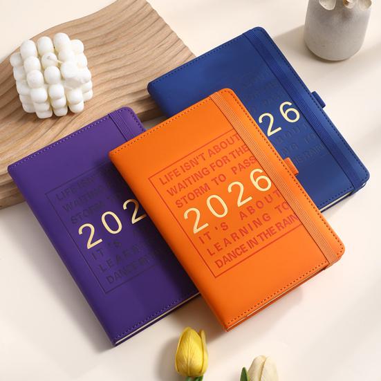 2026 Weekly Planner Daily Productivity Notebook with Monthly Layout Hardcover Organizer for Work School