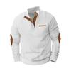 Men S Casual Stand Collar Long Sleeve Pullover Sweatshirt