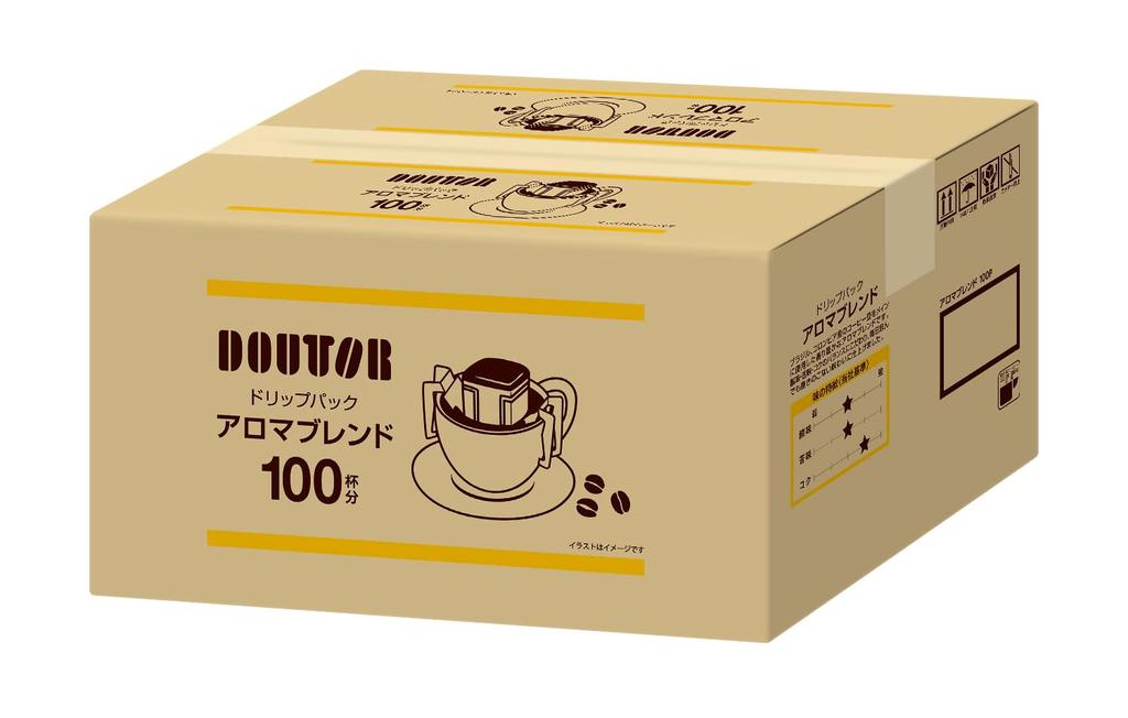 Doutor Coffee Drip Pack Aroma Blend (100 cups) (formerly known as Maroyaka Blend)