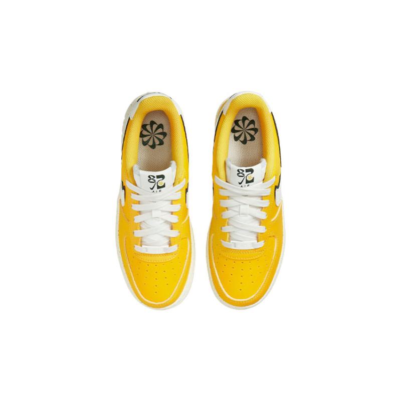 Nike Air Force 1 Low LV8 82 Tour Yellow GS Sneakers DQ0359-700