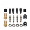 Bike Valve Core Set & Wrench Converter for Mountain and Road Repairs