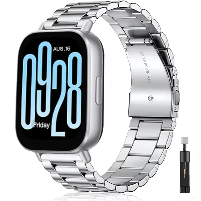 

22mm 20mm Metal Strap for Redmi Watch 5 Active Stainless steel Bracelet Watchband for Redmi Watch 5 Lite Replaceable Accessories Redmi Watch 5 Lite