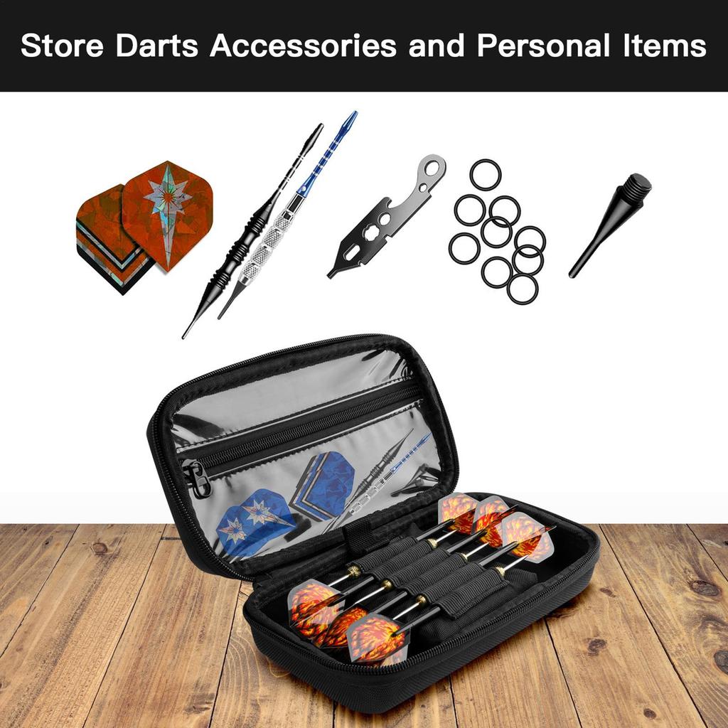 Dart Carrying Cases Large Capacity Darts Organizer Darts Storage Bag Multipurpose Storage Organizer Carrying Bag For Dart
