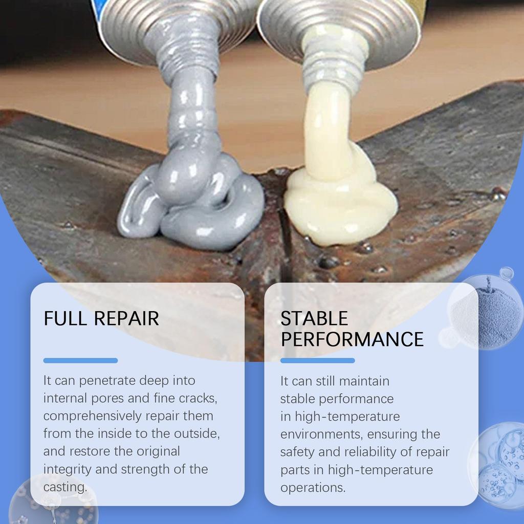 Casting Glue  Glue Leakproof Metal Products Surface Crack Plugging Adhesive Glue