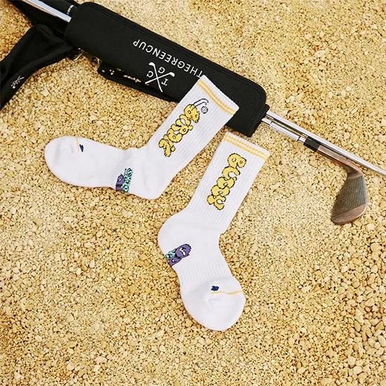 Coolmax Golf Crew Socks - Birdie Birdie