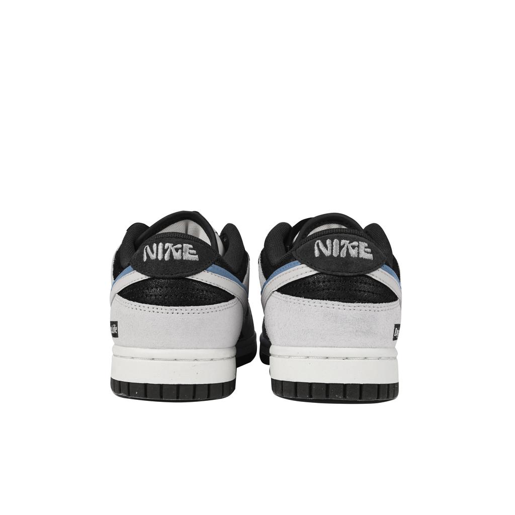 Nike Dunk Low Top Skateboard Shoes Unisex Black Blue HV1800-101(Team-S-BOX)