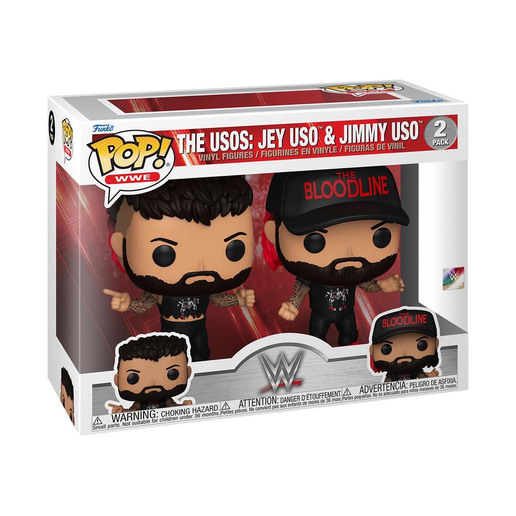 Funko WWE The Usos JEY USO JIMMY USO Figures of POP! & (Set 2)