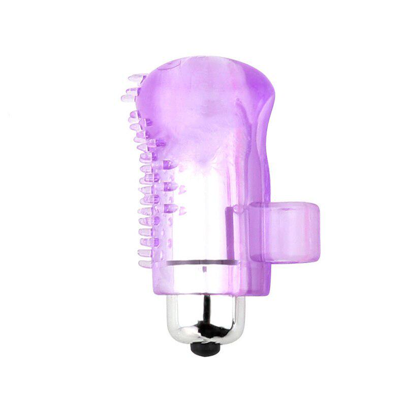 Finger Sleeve Vibrator Strong Vibrating Vagina Clitoris G Point Waterproof Vibrator Adult Stimulator