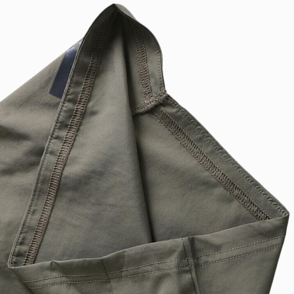 Adidas Striped Mid-Rise Drawstring Breathable Casual Shorts Men Shorts Army-Green DH0208