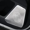 For KIA EV6  2024 Interior Stainless Steel Door Speaker Sound Music Audio Ring Loudspeaker Tweeter Cover Sticker Accessories