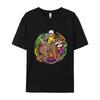 Skeleton Riding Sloth Lazy Halloween TShirt Hot Sale Boy Tops T Shirt Printed On Tshirts Cotton T Shirts For Men