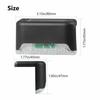 Lampe solaire extérieure - Pack de 4 - Blanc chaud - Étanche - Allumage automatique
