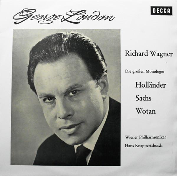 

LP Record GEORGE LONDON HANS KNAPPERTSBUSCH Great Scenes From Wagner SXL2068 DECCA Germany Classical Used