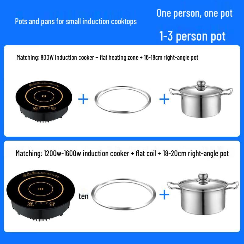 Yunduo Commercial Single-Serve Stainless Steel Hot Pot