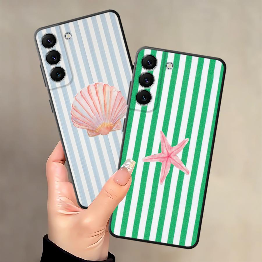 Case for Samsung Galaxy A10 A20 A05 Note 20 Ultra 9 10 A04 A01 A02 A06 A50 A70 A03 A30 A40 Soft Back Phone Cover Marine Animals