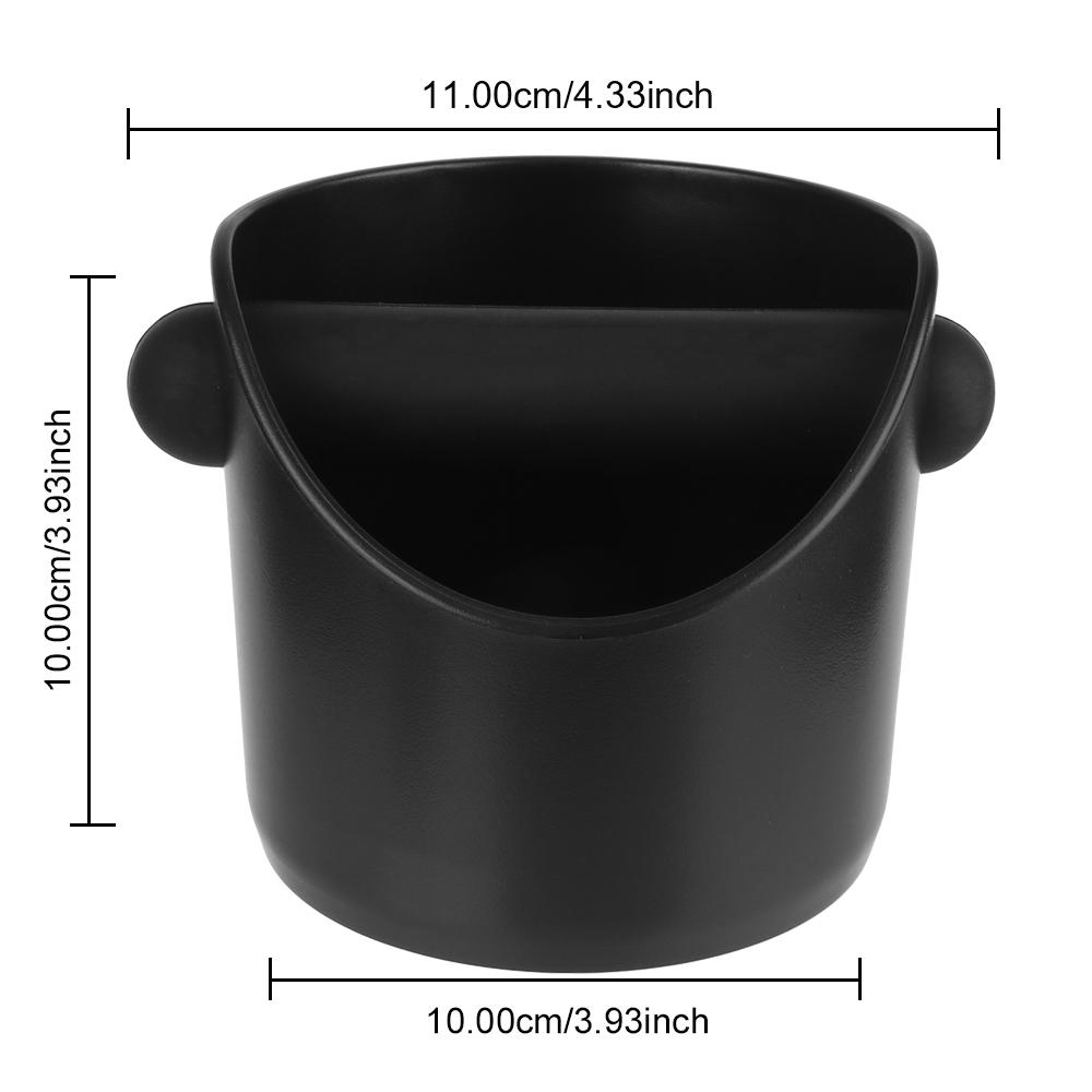 Anti Slip Coffee Grind Dump Bin Household Coffee Tools Coffee Grind Knock Box Cafe Accessories
