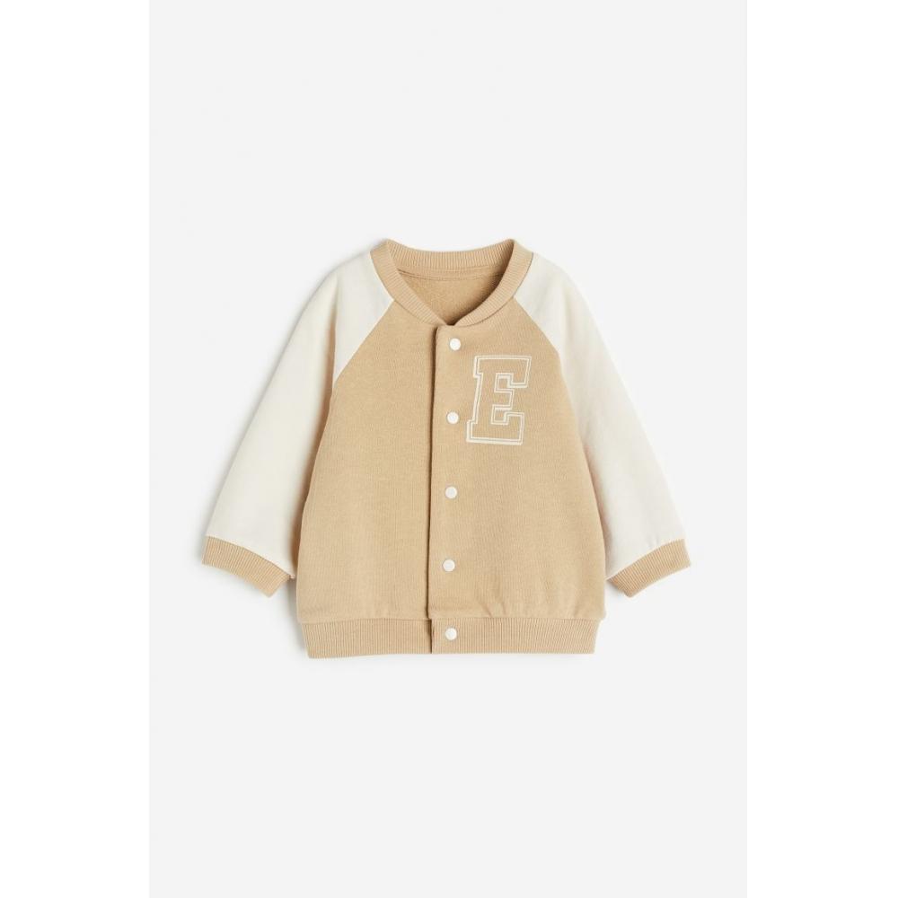 

HM Sweat Cardigan Бежевый цветовой блок
