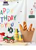 Korean Style Celebrity Birthday Decor Banner for Kids' Parties