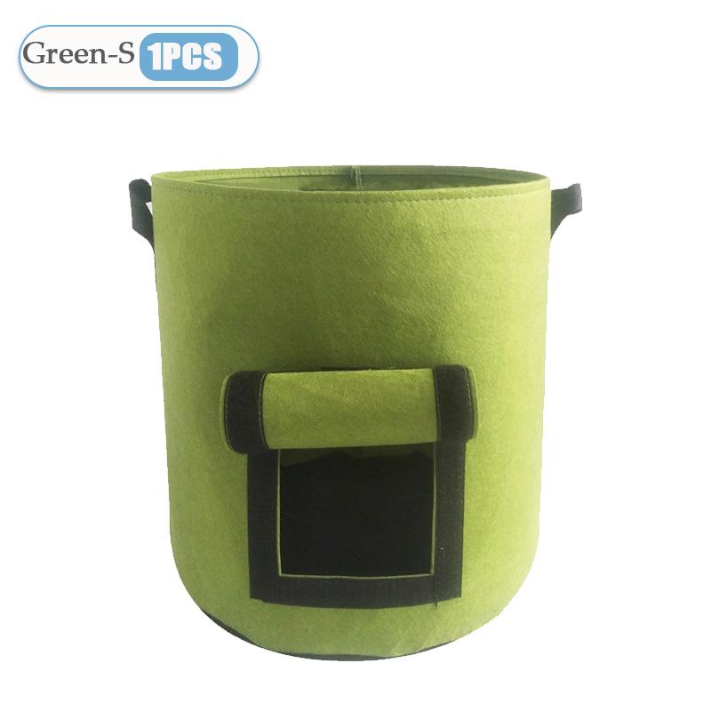 

1-8 шт. 5/10 галлонов Войлочный мешок для посадки картофеля Большой диаметр Мешок для рассады овощных растений Нетканый войлочный Ведро для выращивания картофеля