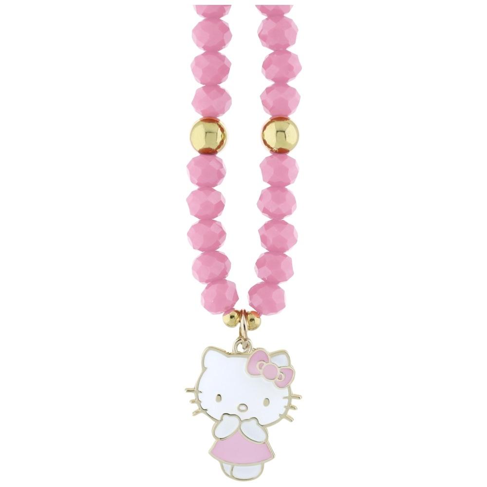 Zawieszka do telefonu Hello Kitty Pearls and Beads Różowa