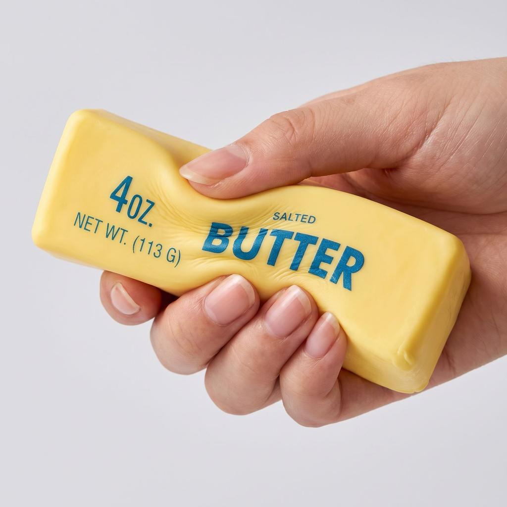 Butter Stick - Slow- Soft And Cute Toy, Soft And Cute Toy, Stress Ball, Fingertip Toy For Stress Relief And ADHD, Party Gift 2pcs