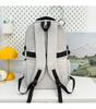Korean Style Color Block Casual Backpack - Versatile Large Capacity Schoolbag for College Students