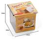 Tiger Crown Bread Mold Silver 95 x 95 x 95 mm Square Bread Mold 0.5 loaf Steel Aluminum Plated Sliding Lid 2382