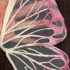 Krajka DIY Butterfly vyšívané nášivky Nášivky Motýlí vzor Krajkový límec Přišít nášivky