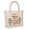 Insulated Tote Bag - PLANETEE - Myriam Life Is Prettier - Jute - Printed In France - Large Capacity