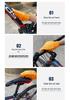 Bike Chain Cleaning Kit: Soft Bristle Brush for Mountain and Road Bikes