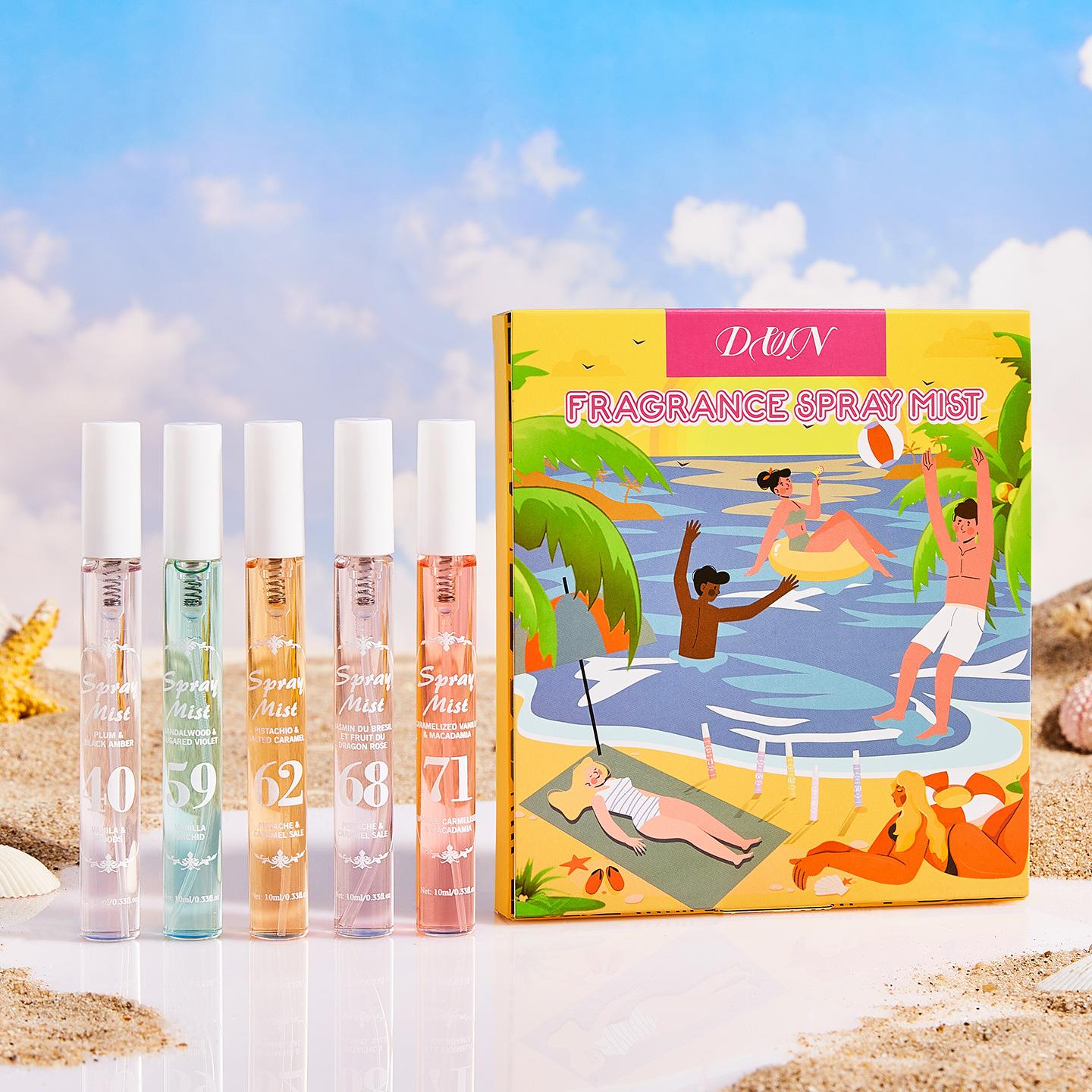 DWN Perfume Digital Brazil 10ml Fragrance Spray Kit Alcohol Free Beach Lasting Fragrance Ladies Fragrance